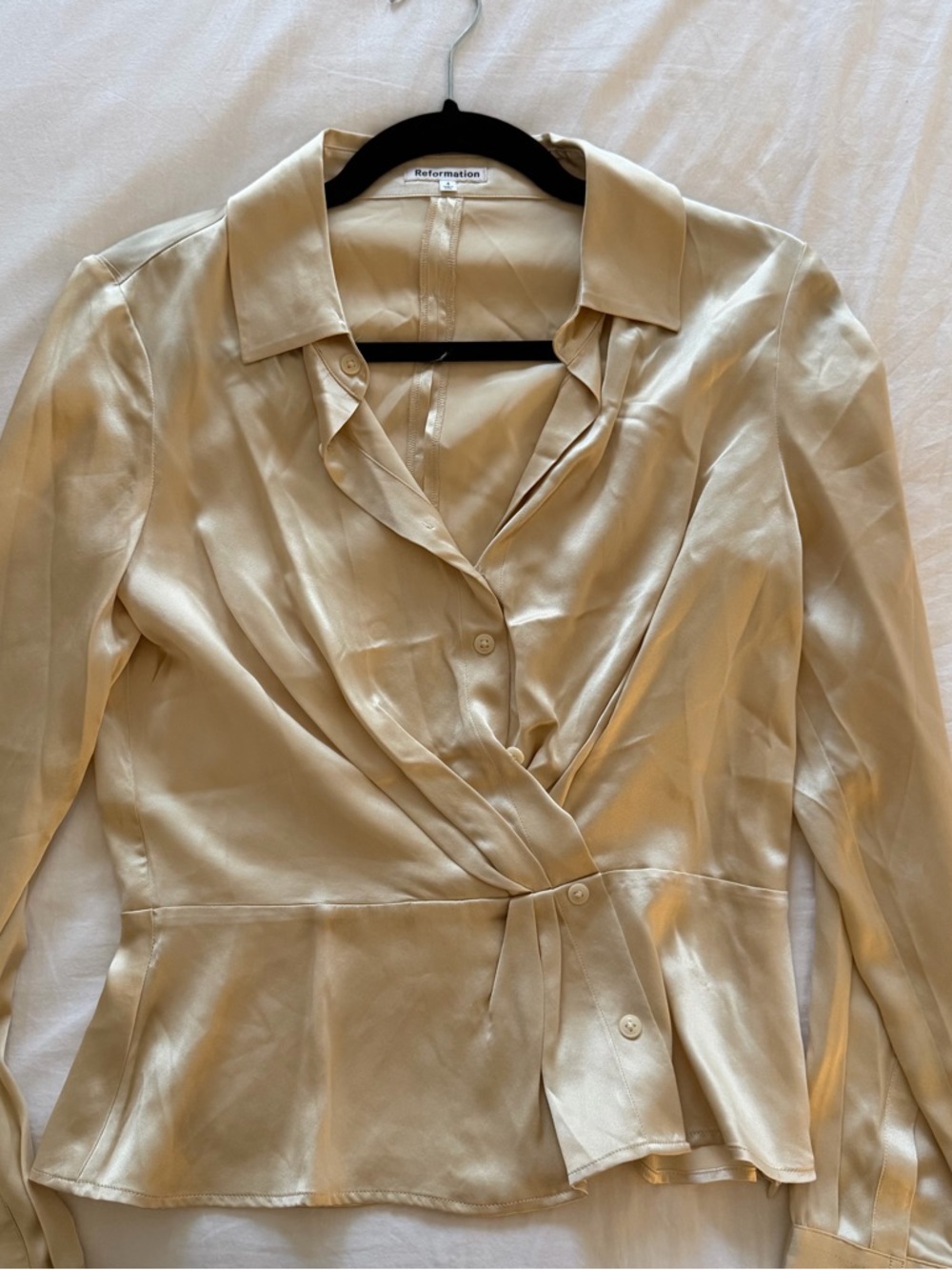 Reformation Rennes Silk Top - Picture 2 of 2